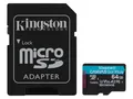 KINGSTON MicroSDXC-Card Canvas Go! Plus 64GB inkl. Adapter SDCG4/64GB