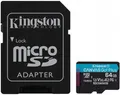 64gb Microsdxc Canvas Go! Plus A2 U3 V30 200mb/s Speicherkarte + Adapter