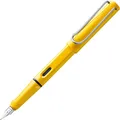 LAMY Füller Safari GELB Füllfederhalter Füllhalter Edelstahl Feder M Linkshänder