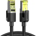 LAN Ethernet Netzwerkkabel RJ45 Cat 7 F/FTP 10 Gbps 3 m Ugreen Netzkabel Schwarz
