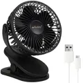 Kabelloser Tragbarer Tischventilator Mit Clip Wiederaufladbar USB PC