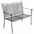 Royal Garden Excelsior Gartenbank Metall 110cm - Iron Grey