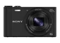 Sony Cyber-shot DSC-WX350 18.2 MP Digitalkamera - Schwarz