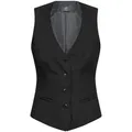 GREIFF Anzugweste Greiff Corporate SIMPLE Damen Weste V-Neck Regular-Fit Schwarz schwarz 36