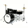 Schlagzeug Fame 5 PC Junior Drumset Black Luis