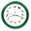 KOOKOO Wanduhr Singvögel grün/green SV1000  NEU/OVP