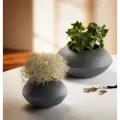 Holm Vase Ufo-Form Ø 27 cm, Höhe 13 cm