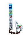 Plus-Plus 9604120 Llama pcs Kreativ-Bausteine Tube, Lama, Geniales Konstruktionsspielzeug, 100 Teile, Mehrfarbig, Standard, 300.4120