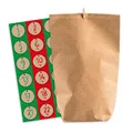Adventskal. "Nordic Vintage" Papier