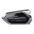 Sena 50R Motorrad Bluetooth Kommunikationssystem mit 3-Tasten Bedieneinheit und Sound by Harman Kardon, integriertem Mesh Intercom System und Premium Mikrofon & Lautsprechern