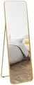 HOMCOM Ganzkörperspiegel 160 x 50cm Gewölbter Standspiegel mit Bruchsichere Glas