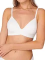 Schiesser Damen BH gepaddet ohne Bügel - Invisible Soft, Weiss_166568, 80A