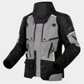 LS2 Apollo Man Jacket 3layer Laminat Schwarz/Grau/Gelb XXL Touring NEU++