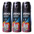 Axe Bodyspray Skateboard & Fresh Rose 150 ml, 6er Pack