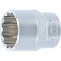 Bgs Technic - Steckschlüssel-einsatz Zwölfkant Antrieb Innenvierkant 12,5 Mm (1/2') Sw 24 Mm
