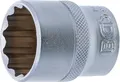 BGS 10644 | Steckschlüssel-Einsatz Zwölfkant | 12,5 mm (1/2") | SW 24 mm