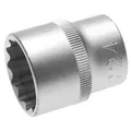 BGS Steckschlüssel für Sechskant 1/2 24 mm Poligonal