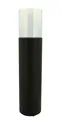 Windlichtsäule schwarz, mit abnehmbaren Glasaufsatz H: 80cm Windlicht / Laterne