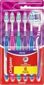 Colgate Zahnbürste ZigZag mittel antibakteriell tiefenreinigend 6 Stück