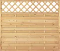 T&J Maxi Massivzaun Ranki 180 x 150 cm