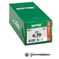 SPAX Universalschrauben T20 Senkkopf WIROX 0191010400705 4 mm x 70 mm, 500 St.