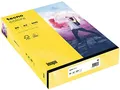 inapa farbiges Druckerpapier, buntes Papier tecno Colors: 80 g/m², A3, 500 Blatt, intensivgelb