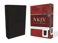 NKJV Study Bible, Premium Bonded Leather, Black, Red Letter Edition, Comfort