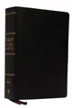 NKJV Study Bible, Premium Bonded Leather, Black, Red Letter Edition, Comfor