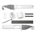 AEG AWKIT5 Premium Window Kit/schnelle Installation/Fensterabdichtungs-Set/effiziente Kühlung/energiesparend/passend für alle portablen Klimageräte mit 15 cm Schlauchdurchmesser/grau-weiß