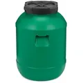 Garronda Regentonne Weithalsfass 20 Liter Plastikbehälter mit Deckel GD-0142, 20 l, BPA-Frei grün 20 l