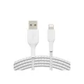 Belkin BOOST CHARGE USB-A-Kabel Geflochten 1m weiß