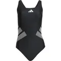 adidas BB CBCK SUIT Schwimmanzug Damen in black-white, Größe 44