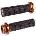 ODI V-Twin Lock-OnTM Hart-Luck Signature Full-Waffle Griff Set (Throttle By Wire)- Harley Davidson 2008-, schwarz