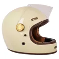 By City Roadster III Cream, Integralhelm aus Glasfaser, herausnehmbarer Innenraum (L)