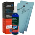 E-SPORT Screen Cleaner 250ml Bildschirmreiniger inkl. 2x Prof. Mikrofasertücher