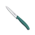 Victorinox Swiss Classic Schälmesser, gerade Spitze, Grün, 10 cm