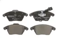 Bremsbelagsatz, Scheibenbremse für BOSCH 0 986 424 797 AUDI TT (8J3) 2 2006-201