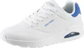 Skechers Street Uno - Suited on Air Herren Sneakers 183004 WBL weiss/blau, Schuhgröße:47.5 EU