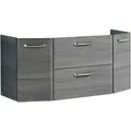 Pelipal Waschbeckenunterschrank Quickset 328 Graphit  111 cm