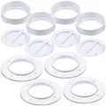 Sichler 4er-Set Universal Abluft-Wandanschlüsse für Klimaanlagen, Ø 15 cm