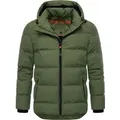 Stone Harbour Herren Winterjacke Gavriloo mit abnehmbarer Kapuze & Fleecefutter