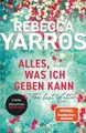 Belletristik Alles, was ich geben kann – The Last Letter Roman, »Eine ergreifende, Rebecca Yarros
