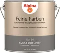 Alpina Feine Farben Wandfarbe No. 34 Kunst der Linie - expressives graphitgrau 2,5 L