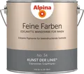 Wandfarbe in markantem Grau ALPINA Feine Farben Kunst der Linie 2,5L