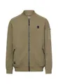camel active Herren fleXXXactive® Sweatjacke mit Reißverschluss Olivgrün, Menswear-XL