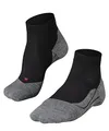FALKE RU4 Kurze Laufsocken Damen schwarz/grau Schuhgröße EU 41-42 2022