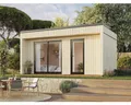 Gartenhaus Palmako Johanna 13,6 m² inkl. Fußboden 562 x 339 cm natur