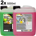 Tuga Chemie Alu-Teufel Felgenreiniger Set: rot 5L + grün 5L Autopflege