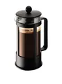 Bodum Kenya Kaffeebereiter - 350ml / 3 Tassen - Manuelle French Press aus Borosilikatglas und Edelstahl - Spülmaschinenfest - Made in Portugal