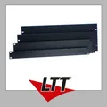 Adam Hall 19" Parts 87221 19" U-Rackblende 1 HE, Aluminium